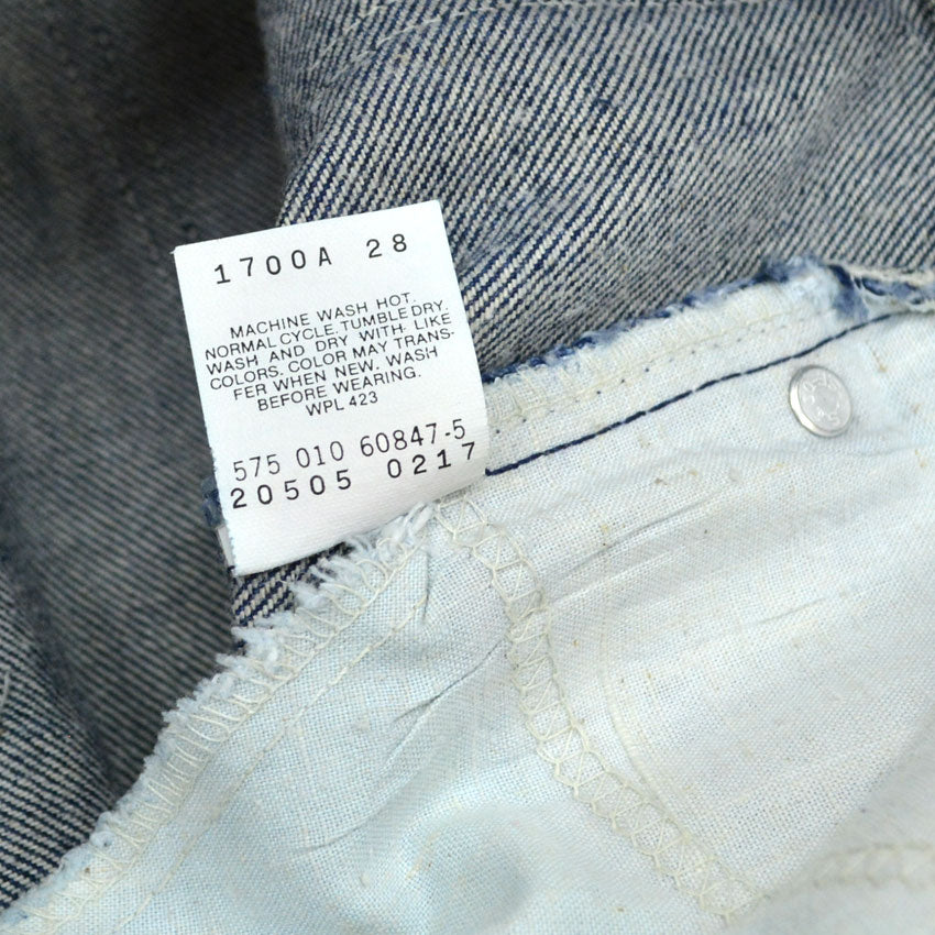 90's Levi's 505 Denim Pants, washed a few times, dark navy... W33 x L34