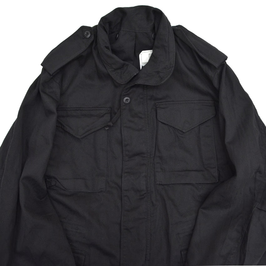 90's Deadstock ALPHA M-65 Black ALL COTTON ... SR