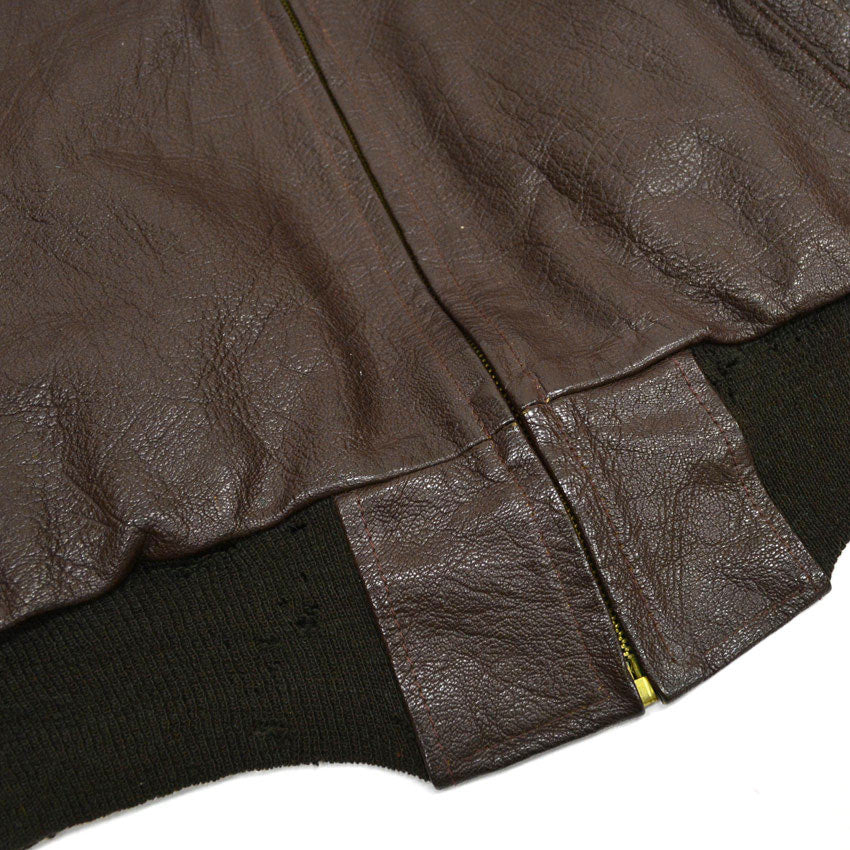 60's GOAT SKIN LEATHER TYPE A-2 JACKET ...