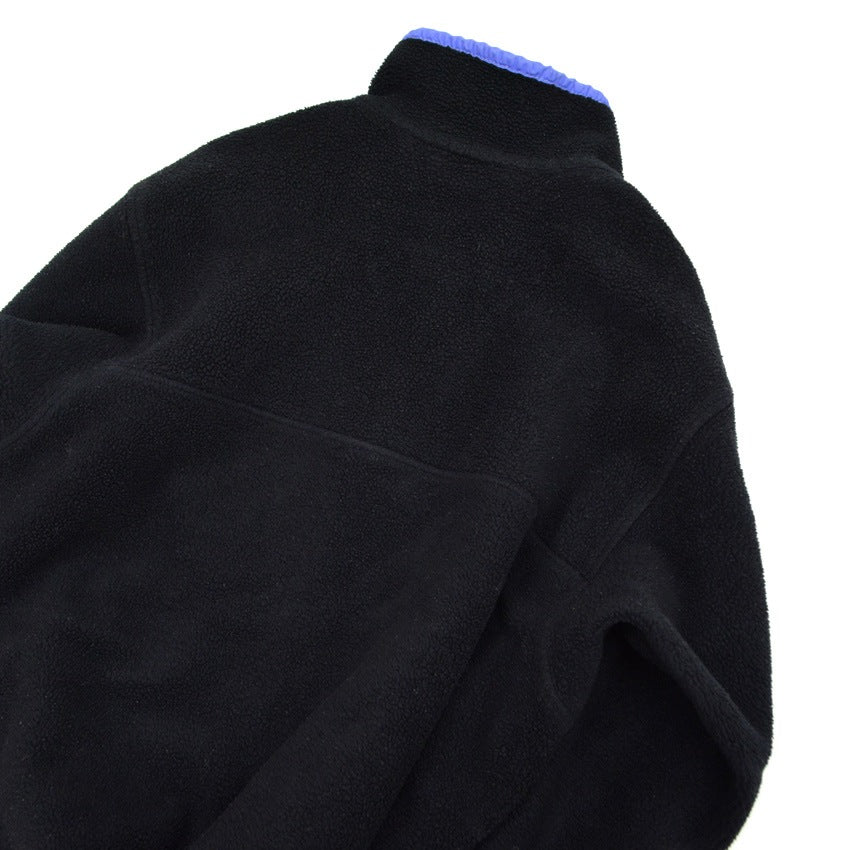 80's patagonia Snap-T Black フリース ジャケット ... M