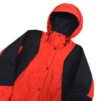 90's THE NORTH FACE Mountain Light Jacket, Red x Black...