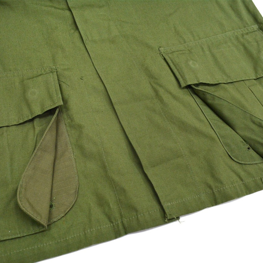 70's Deadstock US ARMY Jungle Fatigue Jacket ... SR