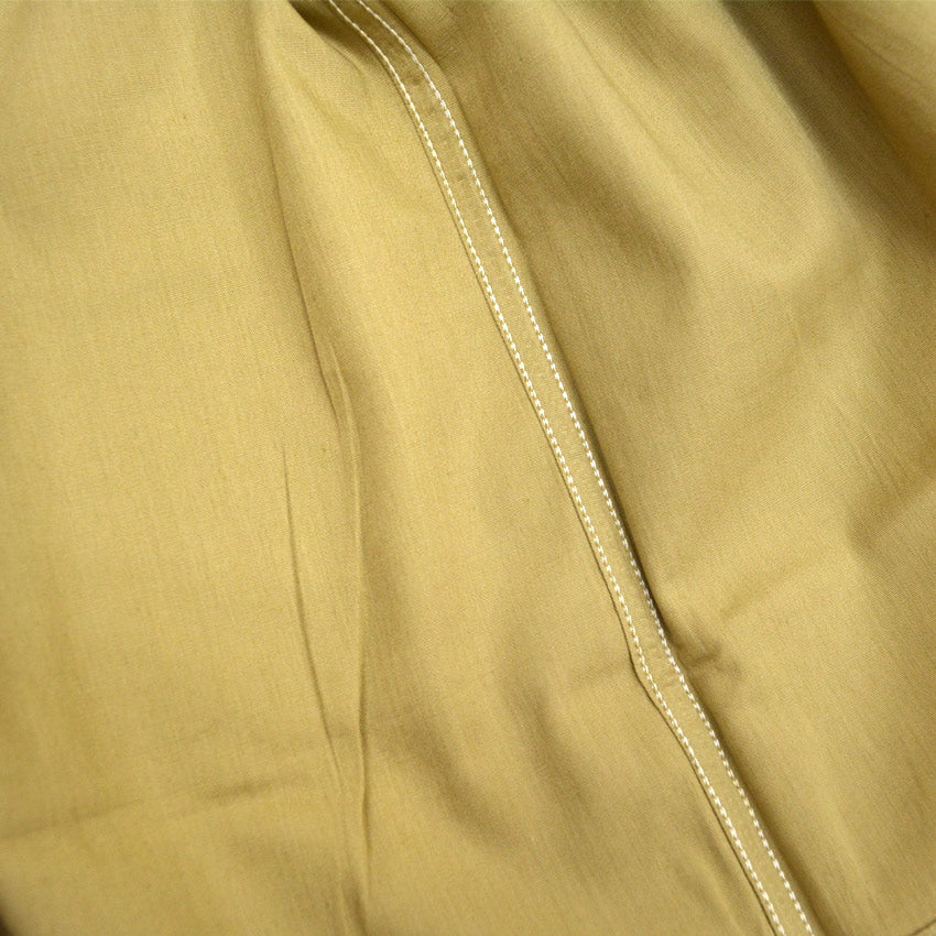 50's~ Deadstock GOLD STAR POPLIN S/S SHIRT...M