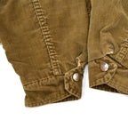 70's Wrangler Dark Brown Corduroy Jacket with Sherpa Liner... Size 46
