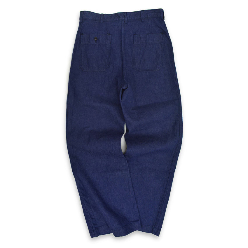 60's USNAVY DUNGAREE DENIM TROUSERS SELVAGE... MINT