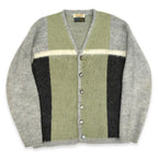 60's Kandahar FOUR COLAR MOHAIR CARDIGAN... L