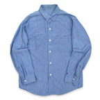 ~60's WASHINGTON MFG CO. Chambray Shirt...M
