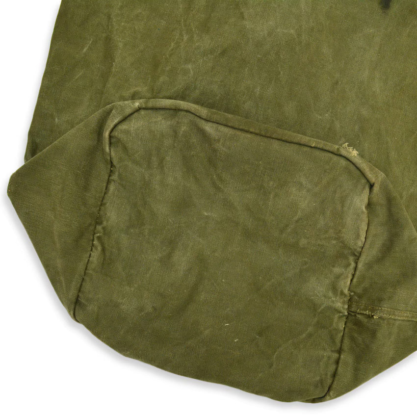 ~50's USARMY HANDPAINT DUFFLE BAG...