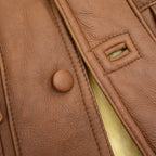 1990's US SHEEPSKIN SHAWL COLLAR SHEARLING MOUTON JACKET... 40