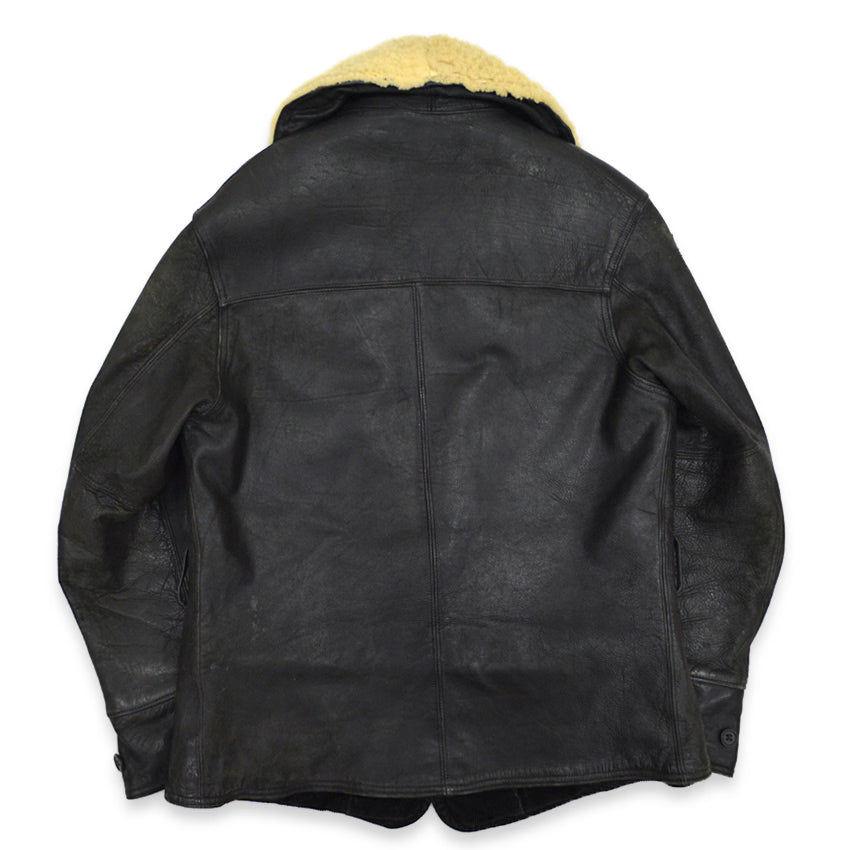 1930's H&L BLOCK HORSEHIDE CAR COAT...