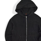 1960's〜 BLACK ZIP UP SWEAT HOODIE ...