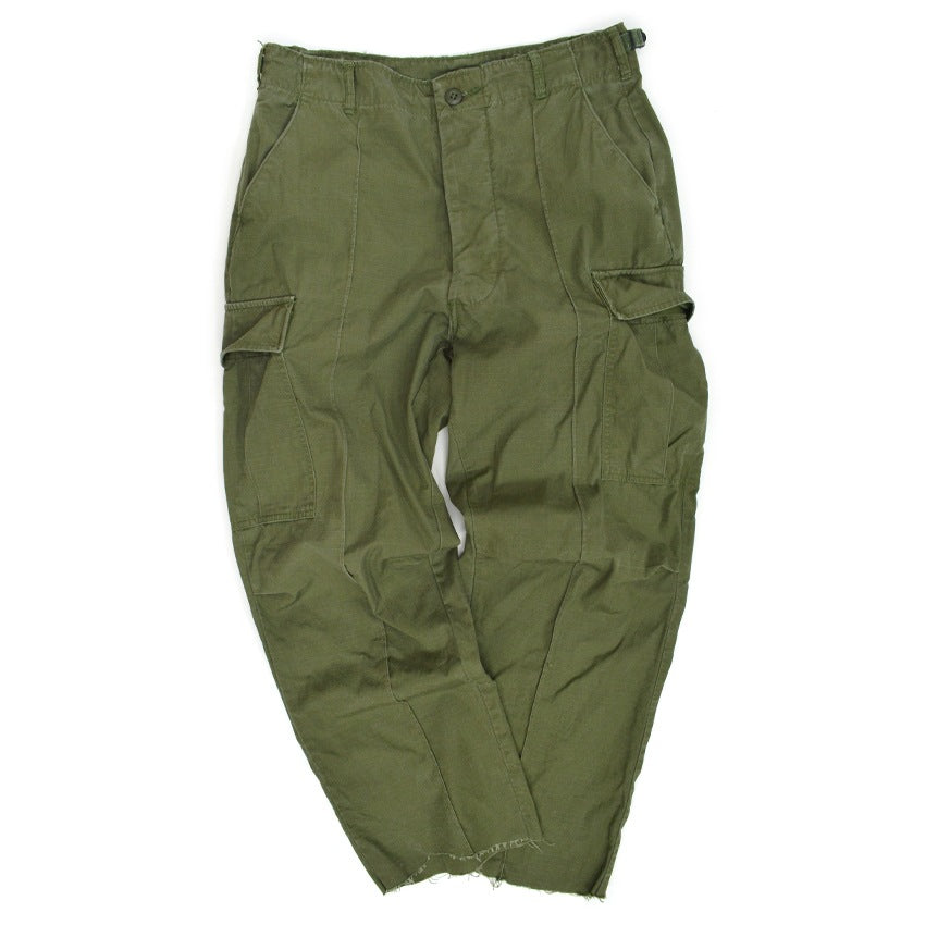 1960's USARMY JUNGLE FATIGUE PANTS PERSONAL SLIM CUSTOM... MR