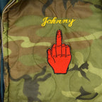 1960's~ USMC VIETNAM WAR EMBROIDERY TOUR JACKET...