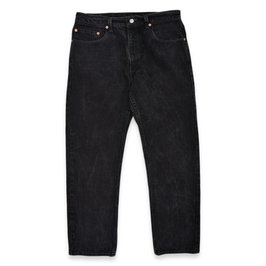 1990's Levi's 505 BLACK DENIM PANTS... W33 L32