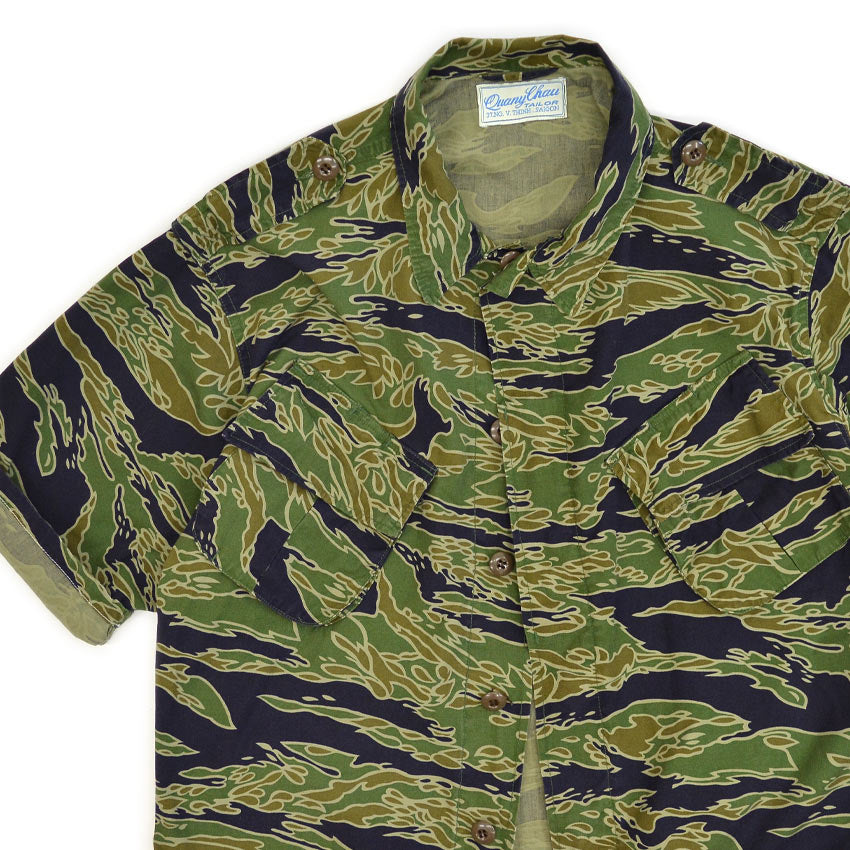 1960's〜 JUNGLE FATIGUE JACKET TYPE 2nd TIGER STRIPE LOCAL MADE ...