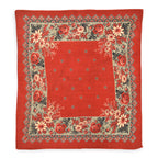 1880's~ ANTIQUE TURKEY RED BANDANA...