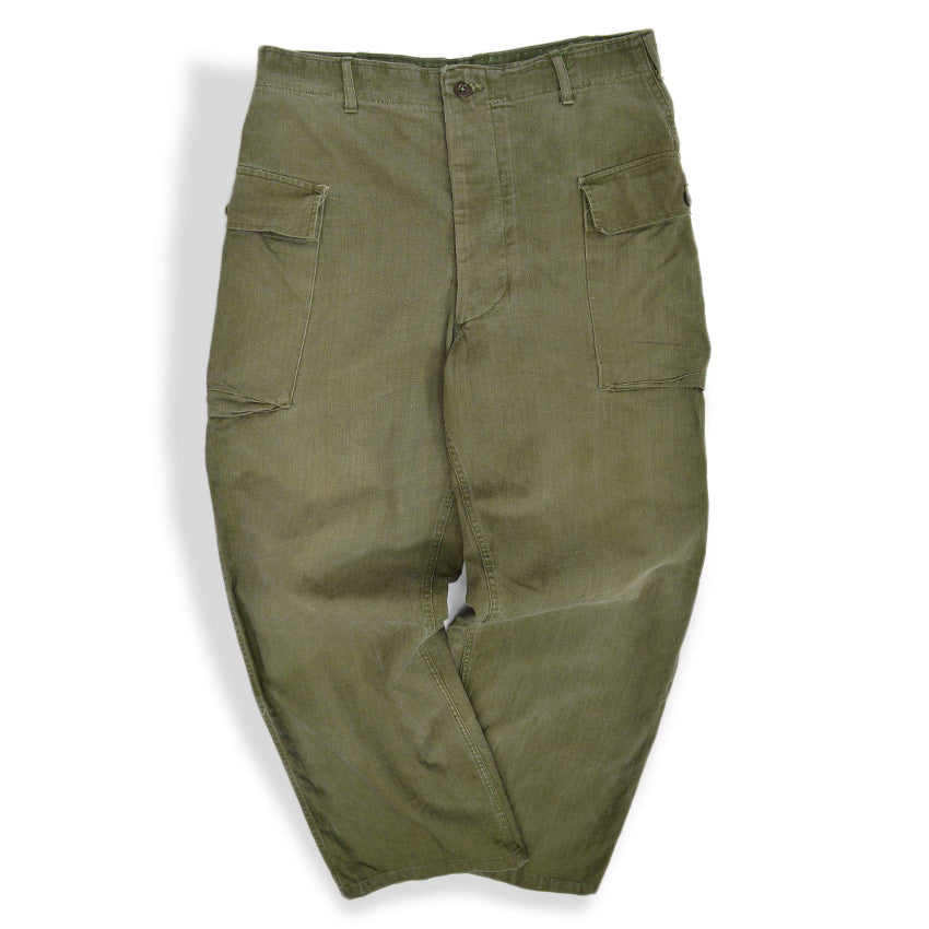 1940's U.S.ARMY WW2 M-43 HBT PANTS ... W34 L33
