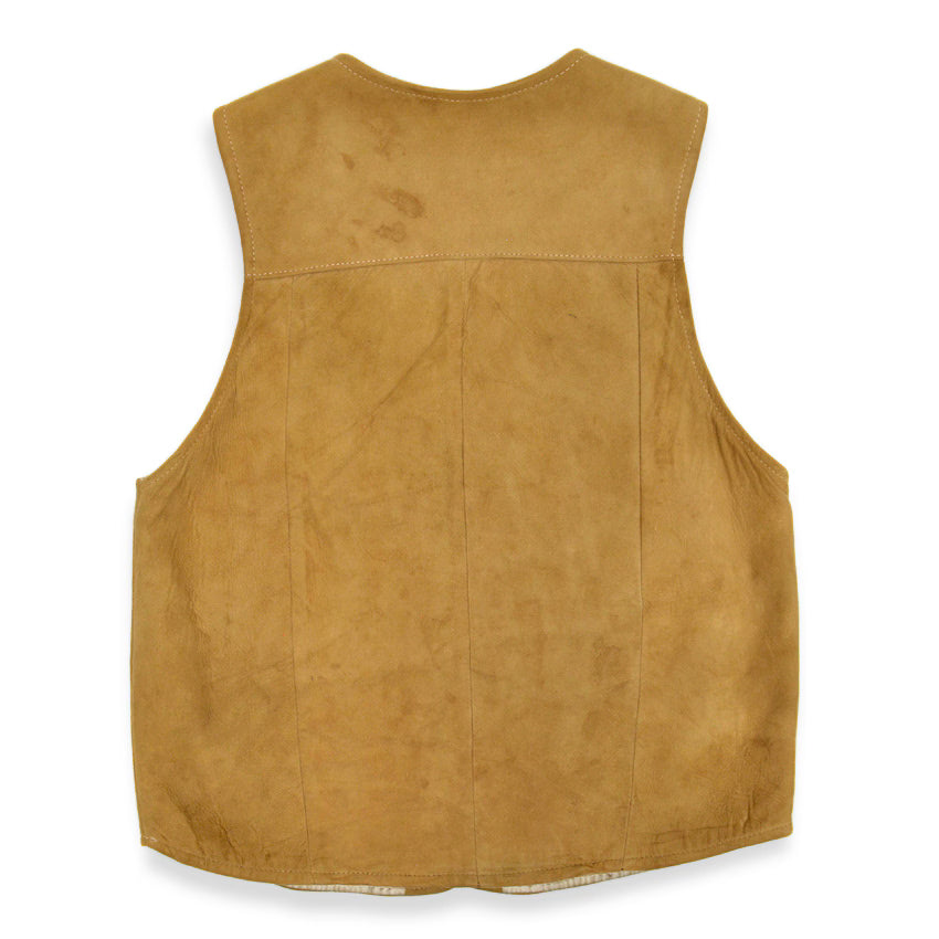 ~1960's ORVIS FISHING & TACKLE DEERSKIN VEST...40