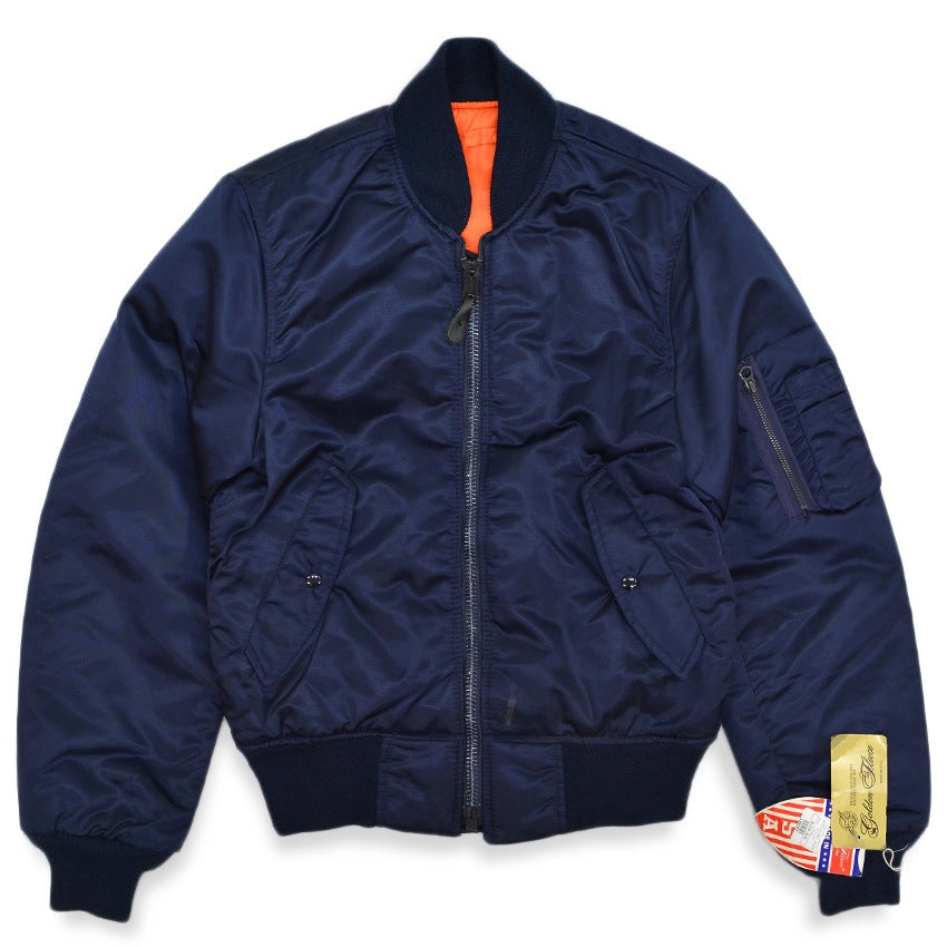 1980's DEADSTOCK I.SPIEWAK & SONS, INC. MA-1 FLIGHT JACKET ... 34