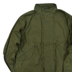 1970s Deadstock US Army Parka, Men's, M-65, Aluminum Zipper... X-Small