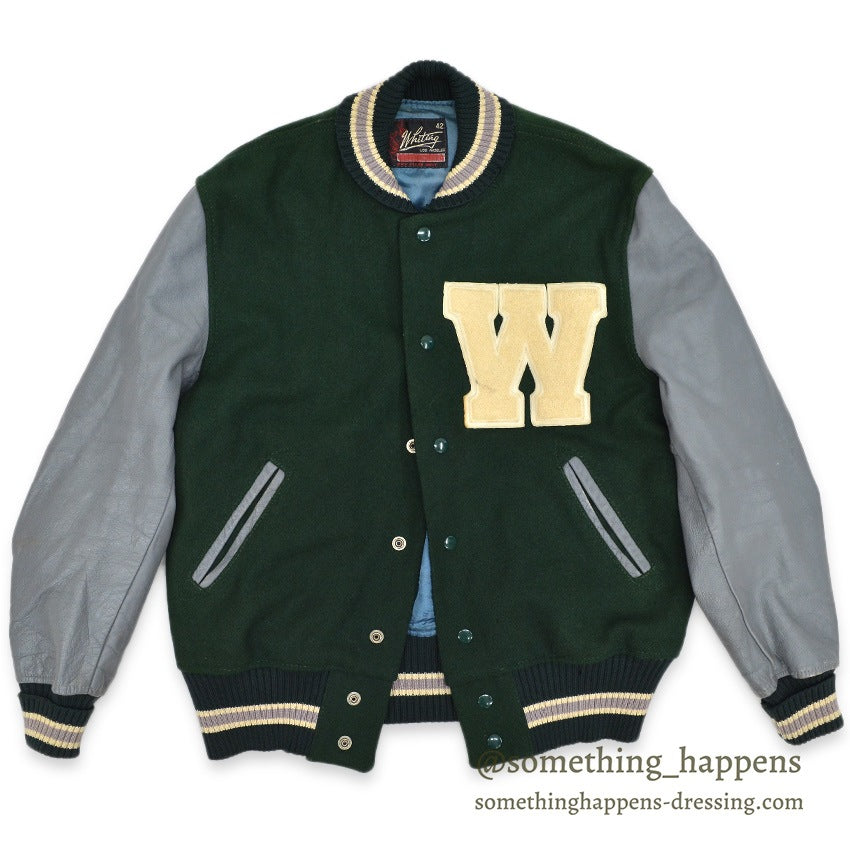 1960's WHITING VIRSITY LETTER JACKET...42