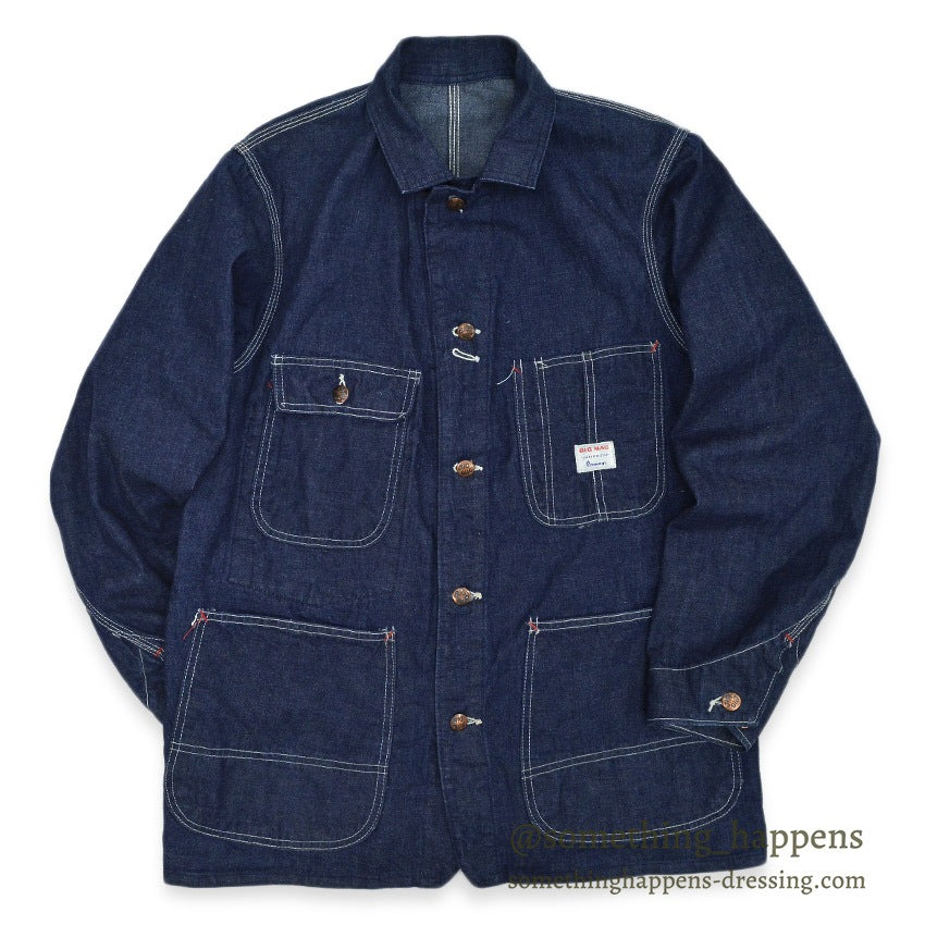 〜1960's BIGMAC DENIM COVERALL DARK ... Fits like 36
