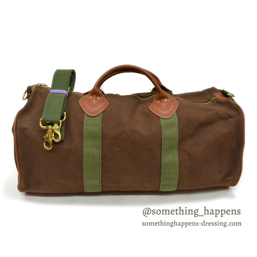 1980's DEADSTOCK LLBEAN DUFFLE BAG WITH ORIGINAL STRAP...