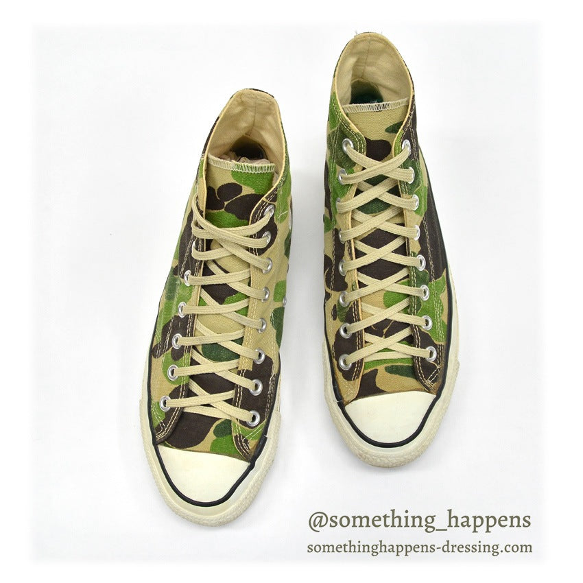 1980's CONVERSE ALLSTAR 83CAMO HI...81/2