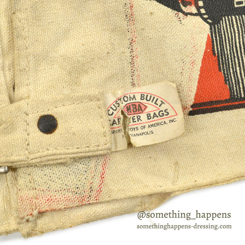 〜1950's INDIANAPOLIS TIMES NEWS PAPER BAG ...