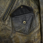1930's TWO TONE HORSEHIDE LEATHER SPORTS JACKET ...