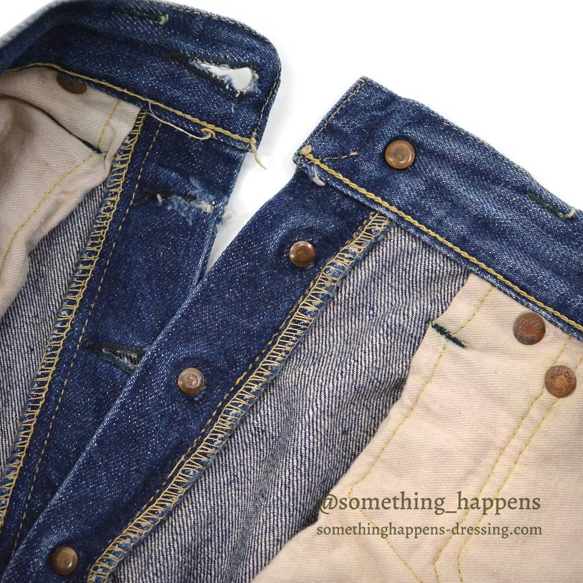 1950's LEVI'S 501XX LEATHER PATCH .. W31 L27