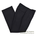 1970's U.S.G.I. BLACK TROUSERS, MEN'S, POLYESTER/WOOL TROPICAL ... 32R