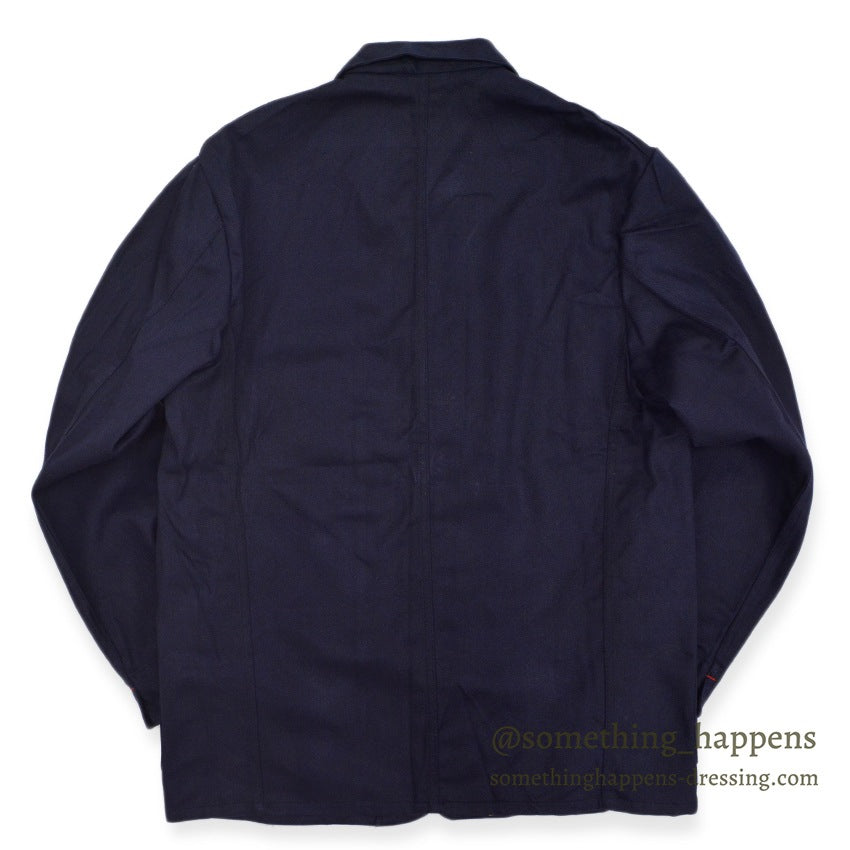 ~1960's DEADSTOCK CARHARTTS OVERALLS DARK NAVY WORK JACKET EURO... 42