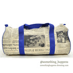 1980's~ AIR-TEX MILWAUKEE JOURNAL SENTINEL ADVERTISING DUFFLE BAG...