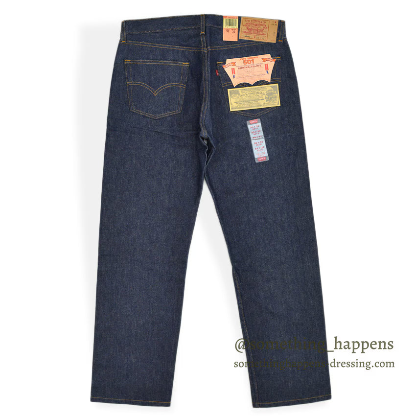 DEADSTOCK Levi's 501 DENIM PANTS Made in USA... W35/L32