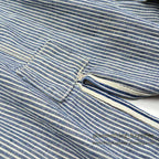 1930's〜 UNUSUAL HICKORY STRIPE SERVICE COAT 機関車ボタン ... Fits like 38