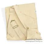 1970s Lee Off-White Overalls, No Wash, Mint... W39/L33