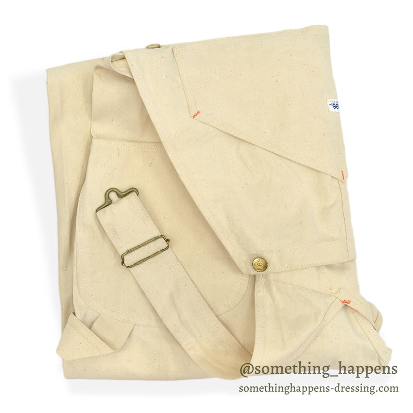 1970s Lee Off-White Overalls, No Wash, Mint... W39/L33
