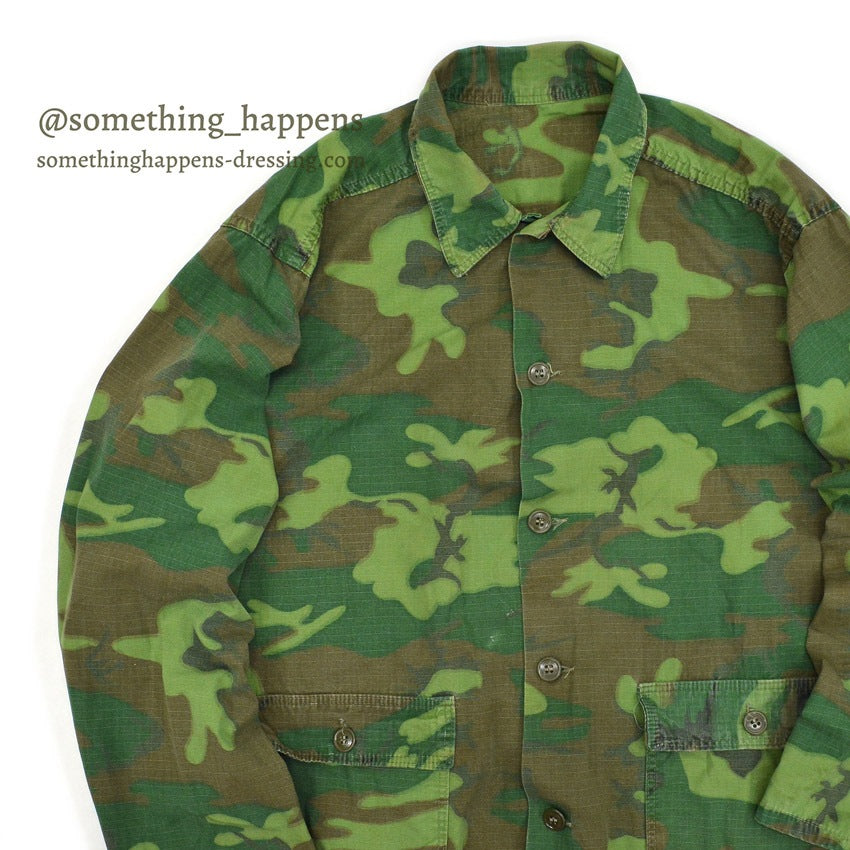 1960's~ERDL GREEN LEAF JACKET...