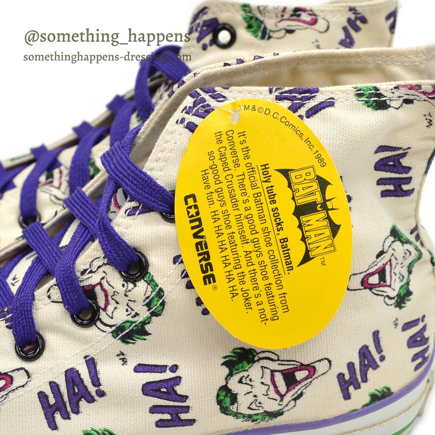 1980's CONVERSE JOKER COLLECTION CANVAS HI-CUT WITH BOX... 9