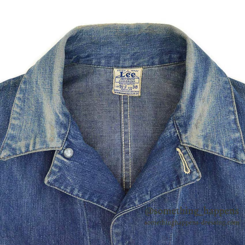 1940's WW2 Lee S91-J DENIM COVERALL... 38