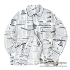 1980's WALL STREET INVESTMENT PAJAMA SHIRT & PANTS ...