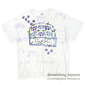 1990's HANES PANSIES FLOWER ART PRINT T-SHIRT ... XXL