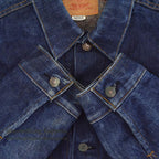 1970's Levi's 70505-0317 small-e DENIM JACKET BLANKET DARK... Fits like a 44