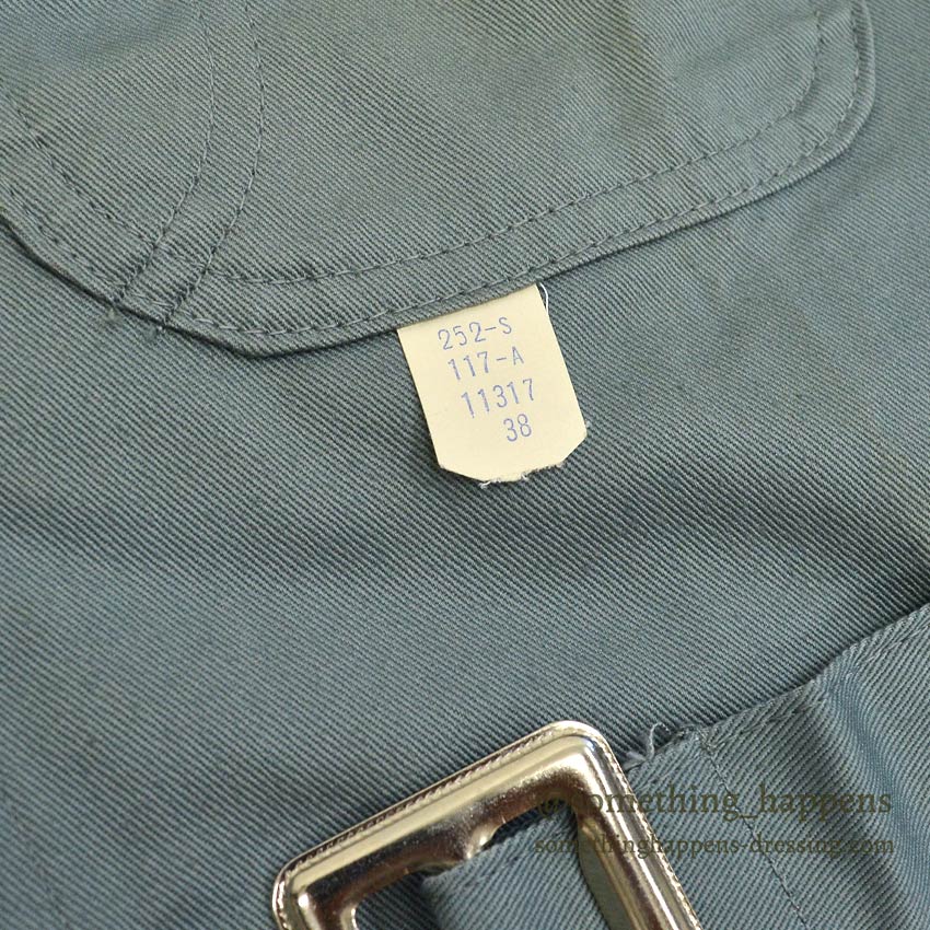 1960's DEADSTOCK SEARS ALL COTTON TWILL SHOP COAT... 38