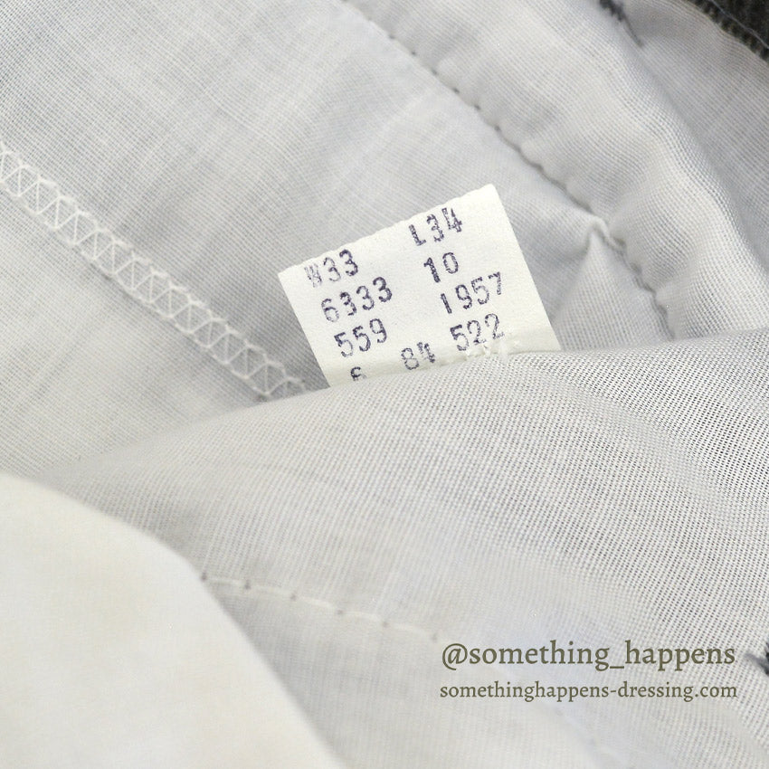 1980's LEVI'S 559-1957 SILVER LABEL CORDUROY PANTS... W33/L34