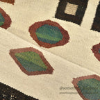 c.1940's NAVAJO RUG DIAMONDS PATTERN... 136cm/69cm