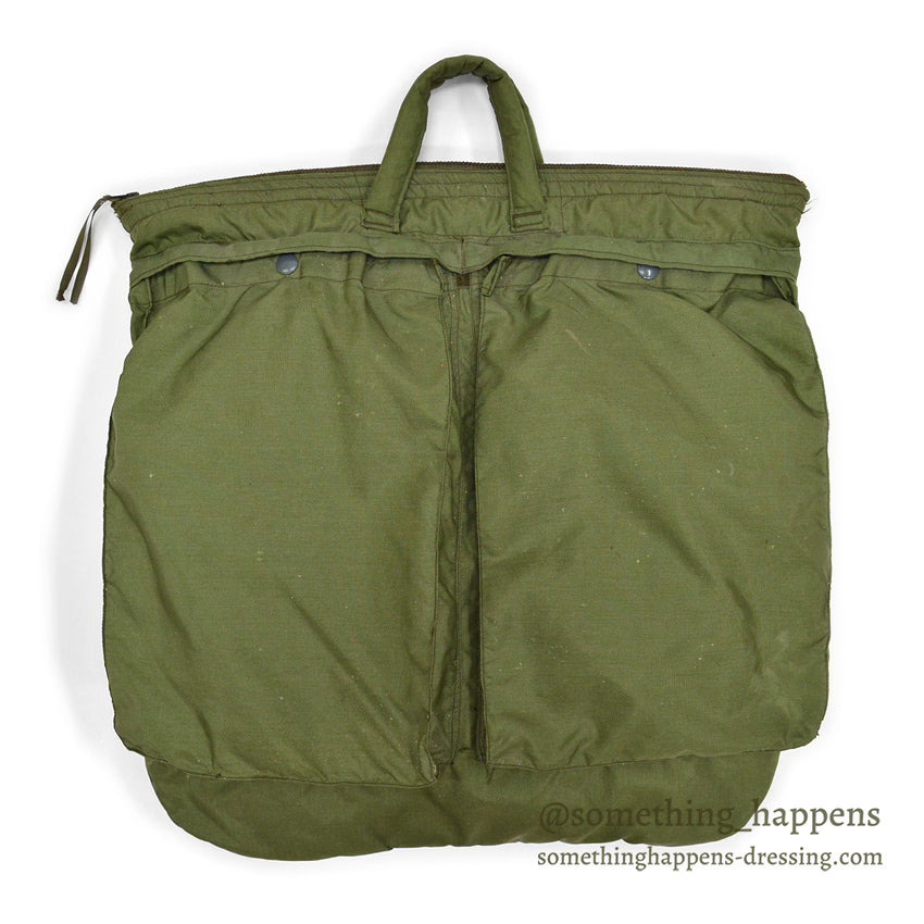 1970's U.S.A.F. BAG, FLYER'S HELMET UNUSUAL LINING ...