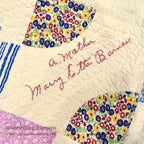 1936 to '1938 SIGNATURES EMBROIDERY FRIENDSHIP PATCHWORK QUILT... 181cm/163cm