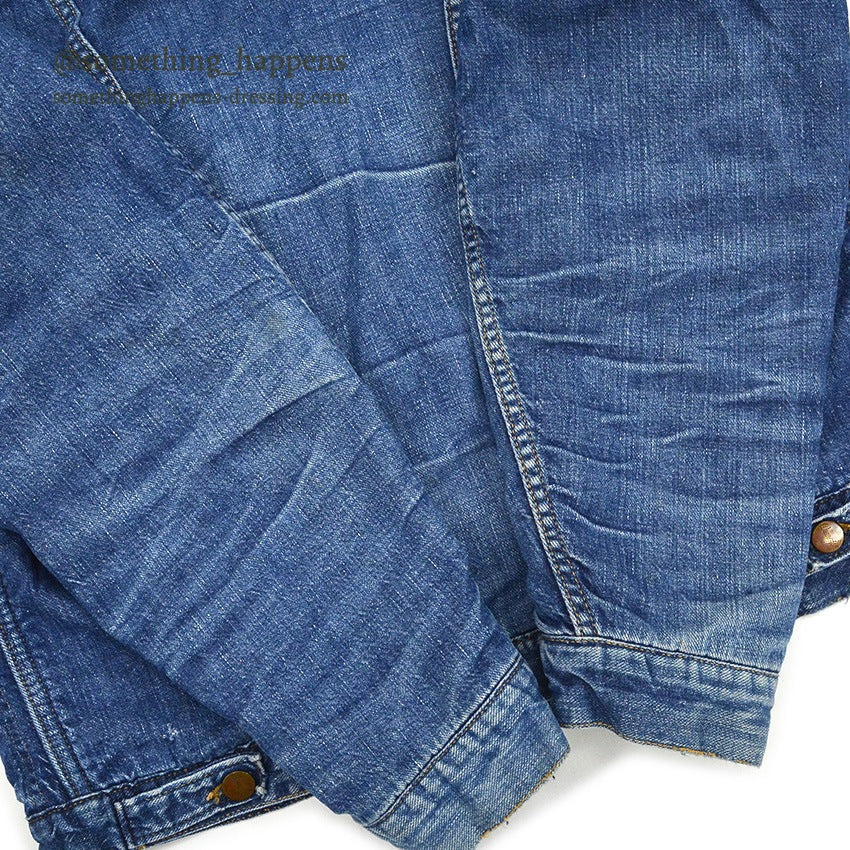 1960's WRANGLER 20MJL DENIM JACKET BLANKET HIGE... 46